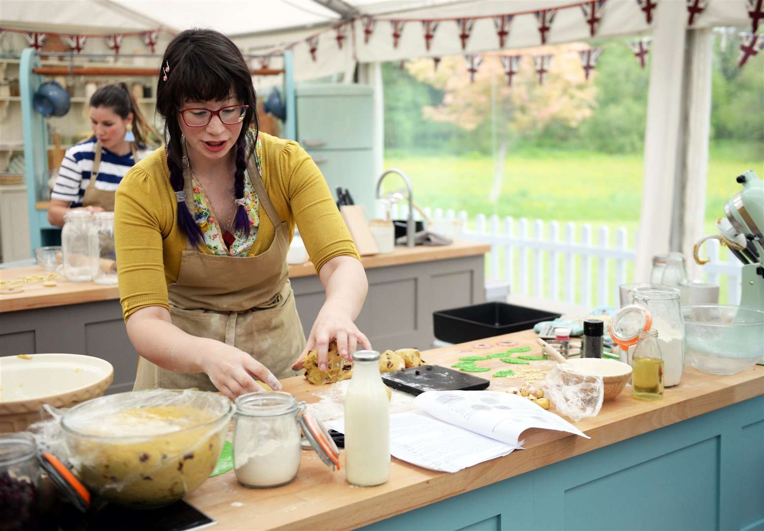 Kim-Joy was known for designing intricate animal scenes on her baking. Pic: Channel 4