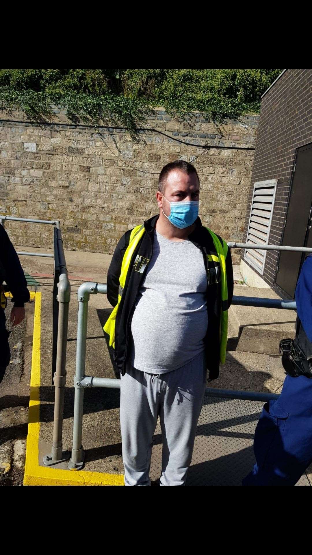 Marius Halmaghe, 35, was arrested outside of the Port of Dover after four asylum seekers were found in his truck Picture: NCA