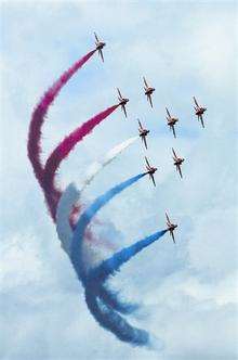 The Red Arrows will be the stars of the show at this year's Margate Big Event