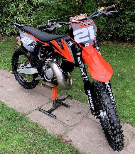 Have you seen this motocross bike stolen from Fordwich (27369256)