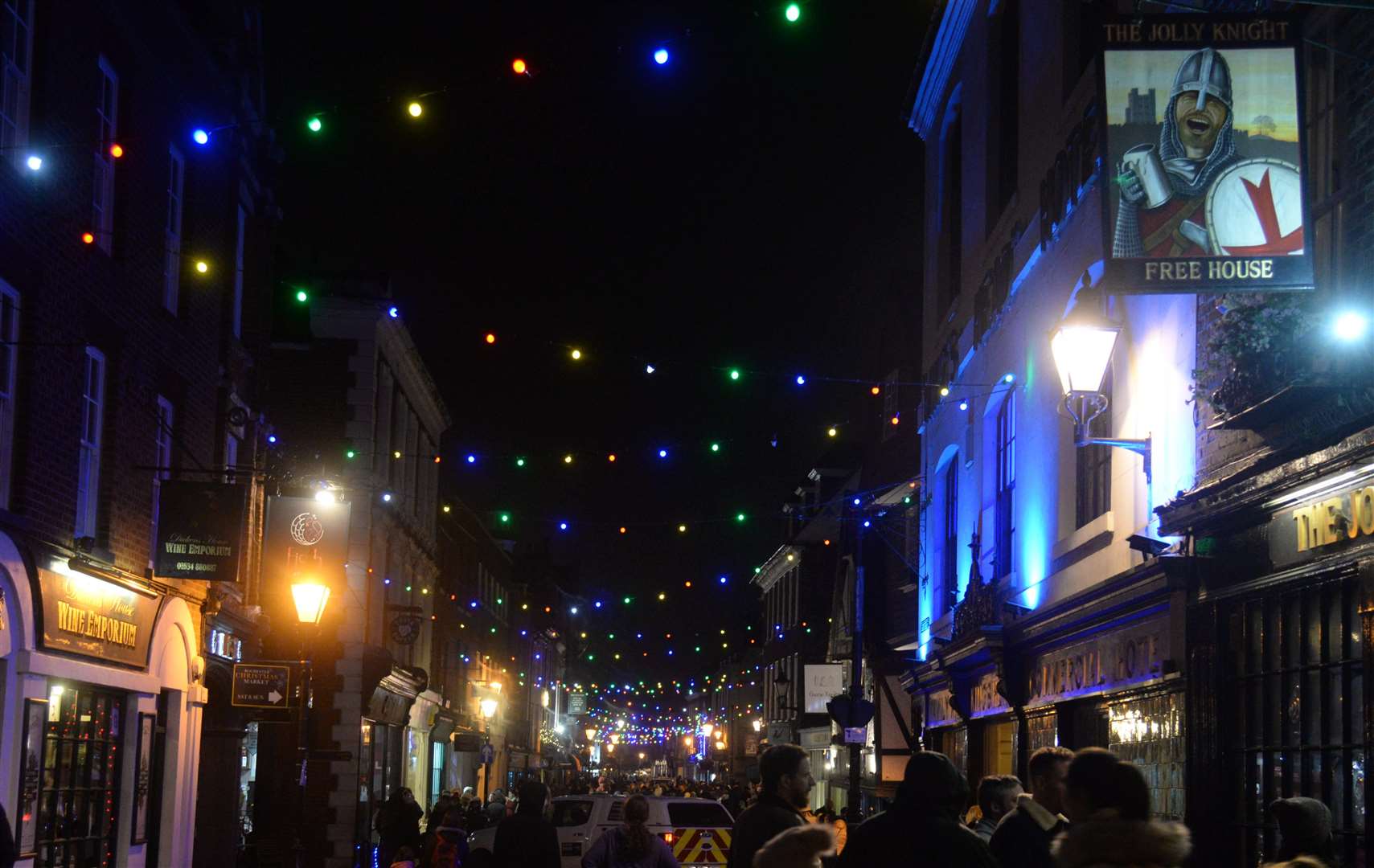 The Christmas lights in Rochester could still be put up this year