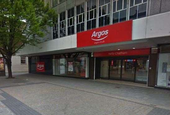 The former Argos building in Chatham High Street is set for a very different future. Picture: Google