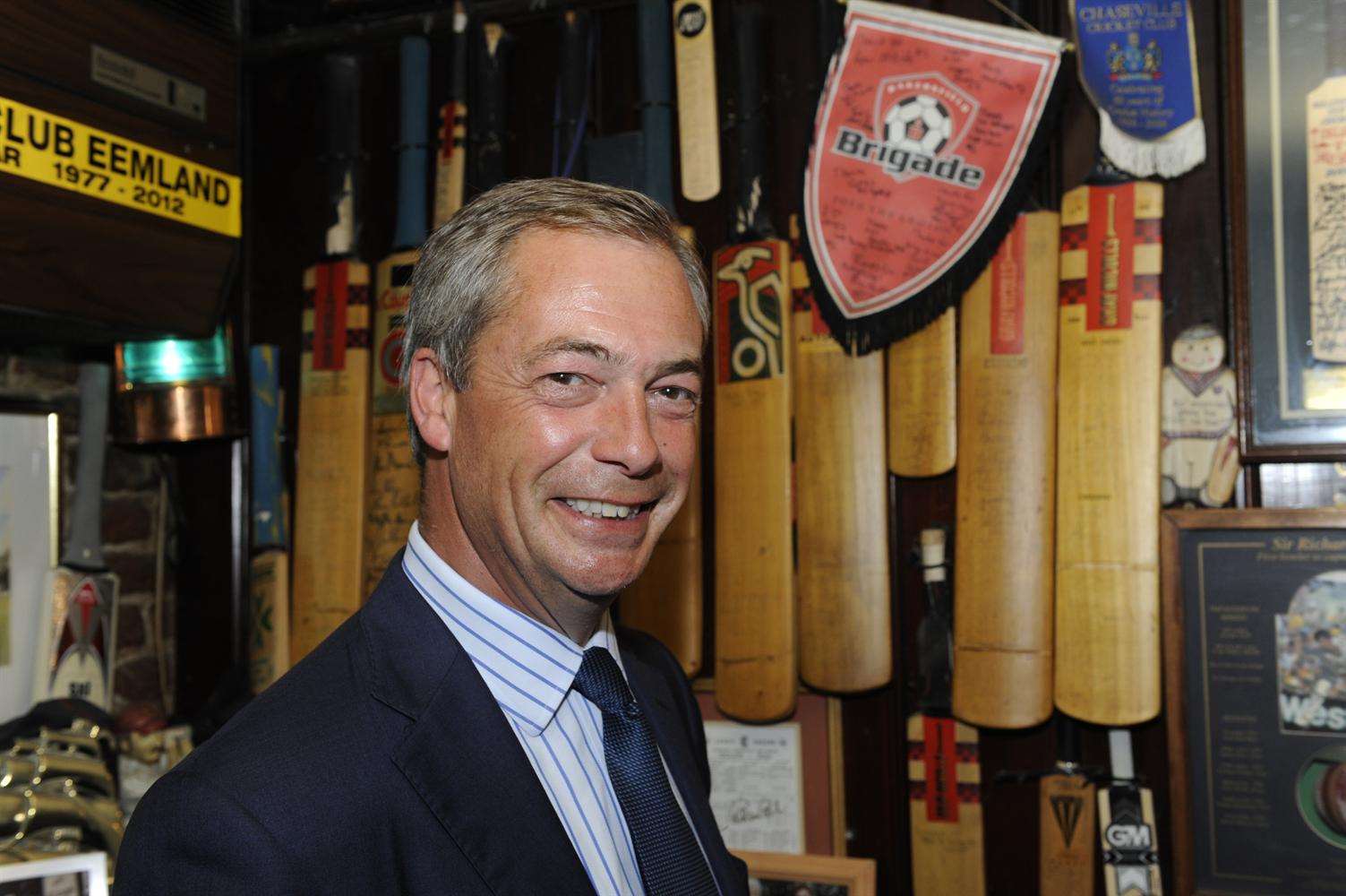 Nigel Farage was the favourite to win the Ukip nomination. Picture: Tony Flashman