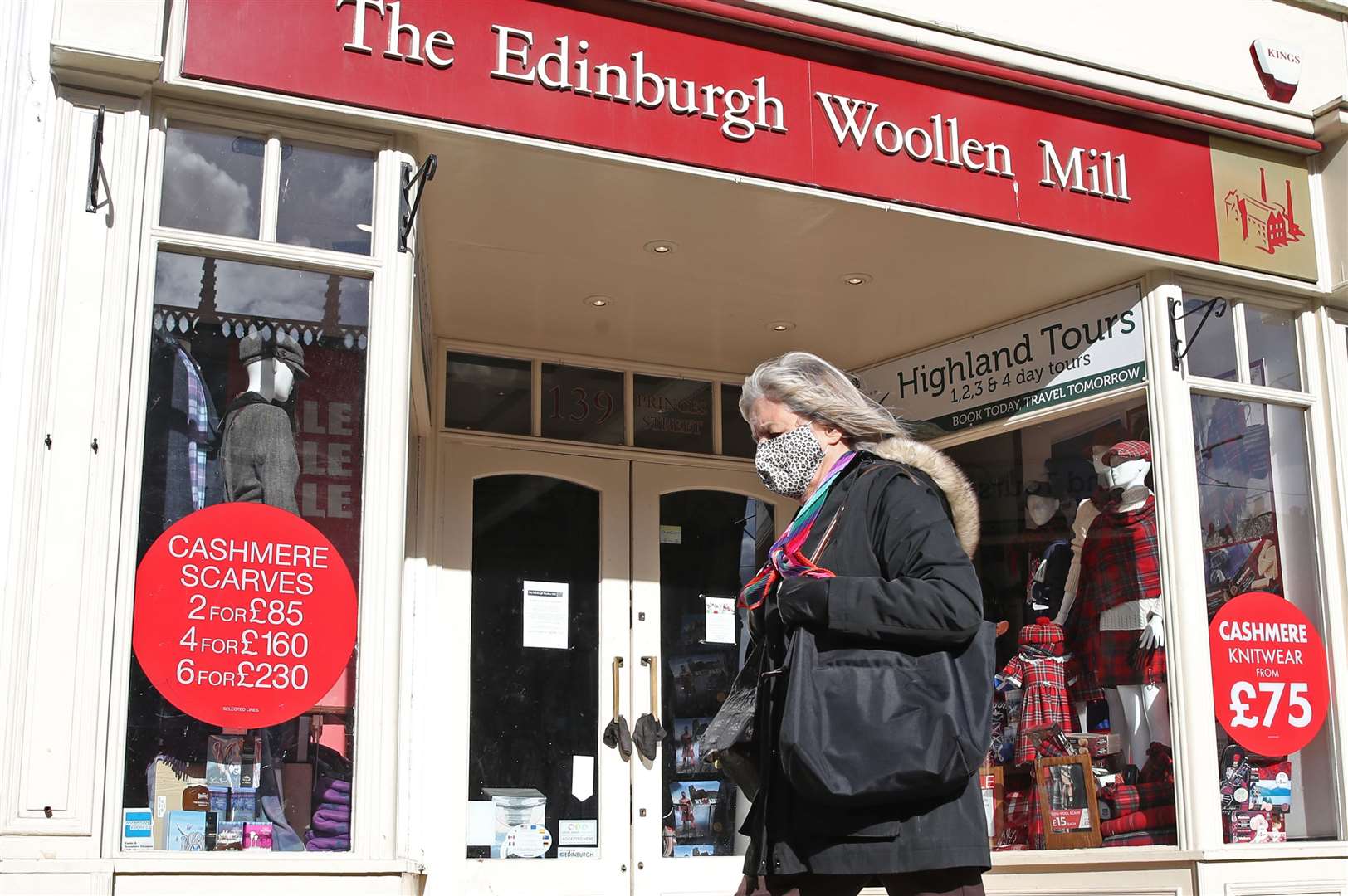 The Edinburgh Woollen Mill (EWM) brand was saved in similar fashion to Peacocks by former executives (Andrew Milligan/PA)
