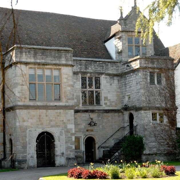 Th e inquest was at the Archbishop's Palace, Maidstone