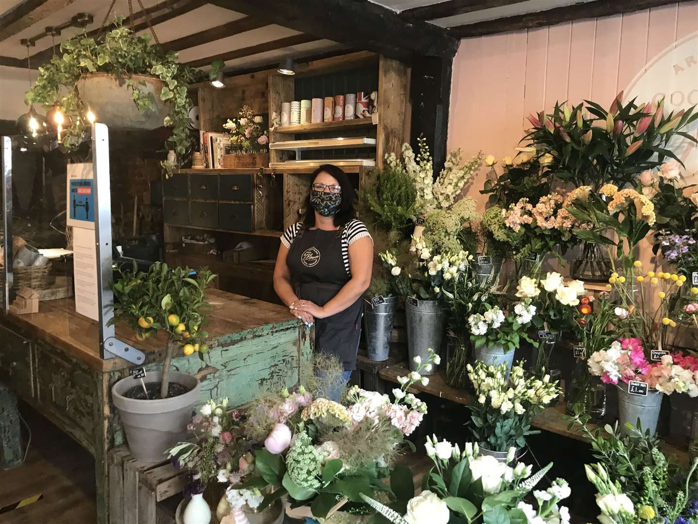 Claire Thompson from Coco and Bloom florists in West Malling (36683793)