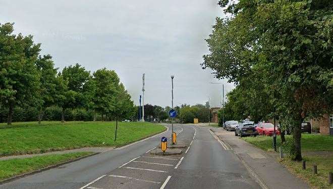 Bahra crashed into a tree outside Thameside Ambulance Station in Coldharbour Road, Northfleet. Picture: Google Maps