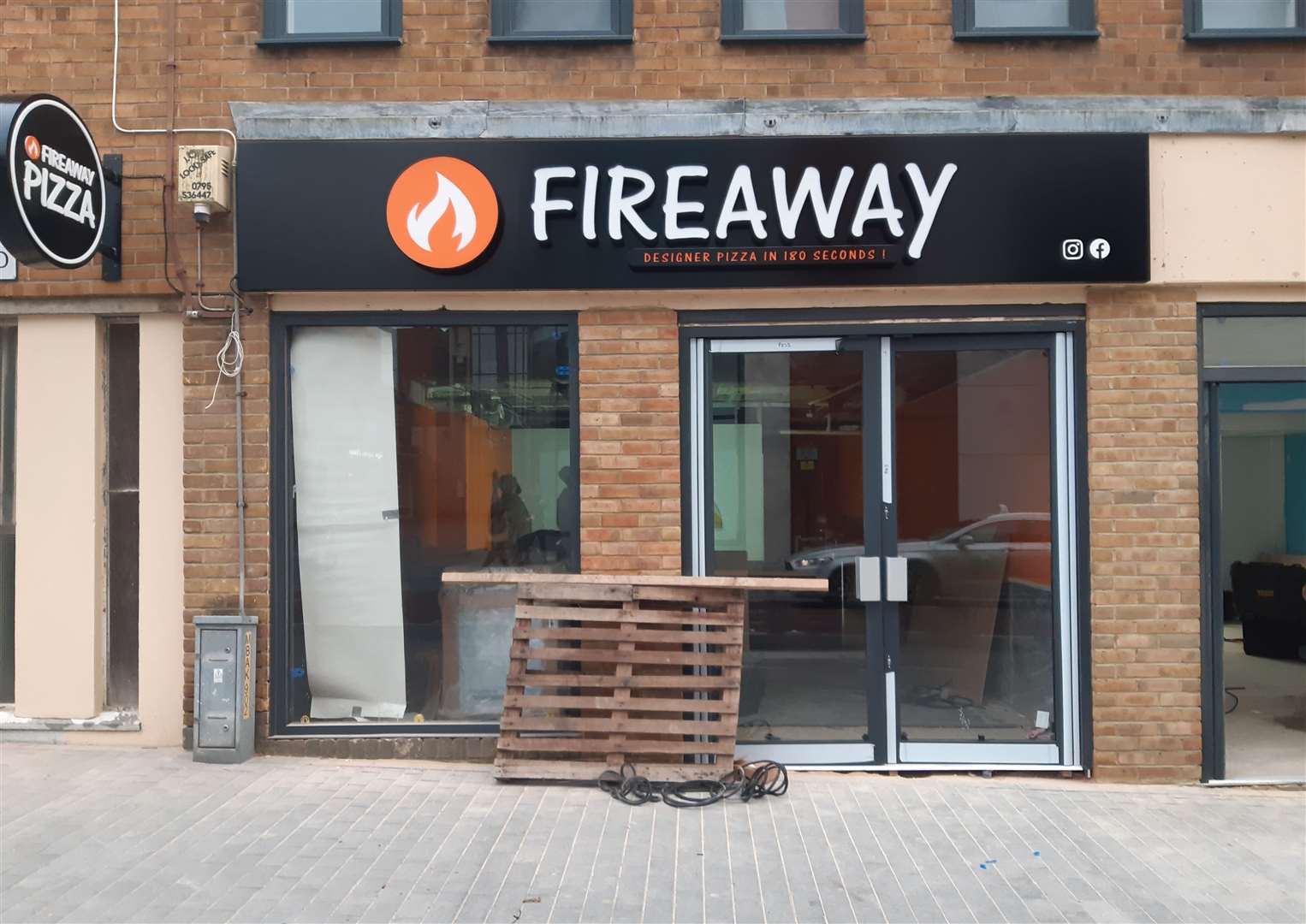 Fireaway Pizza is also coming to the units below Trafalgar House
