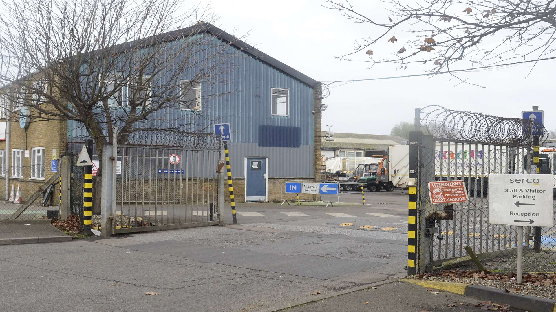 The Serco Kingsmead depot in Canterbury will be redevloped as part of the "Canterbury Riverside" scheme.