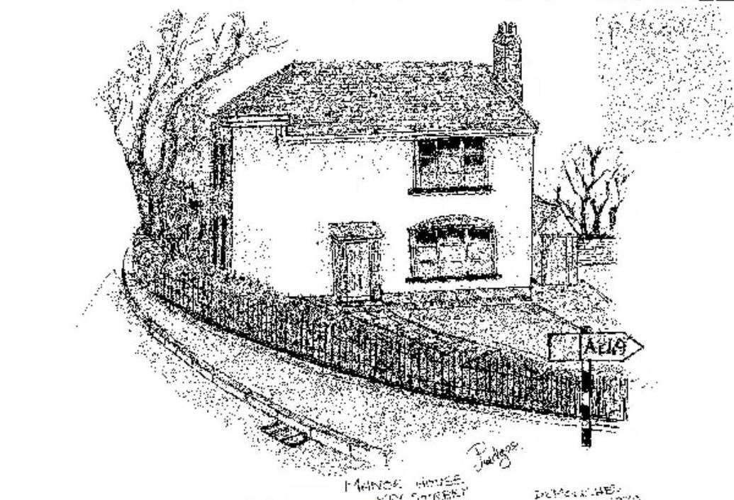 Sketch of Manor House