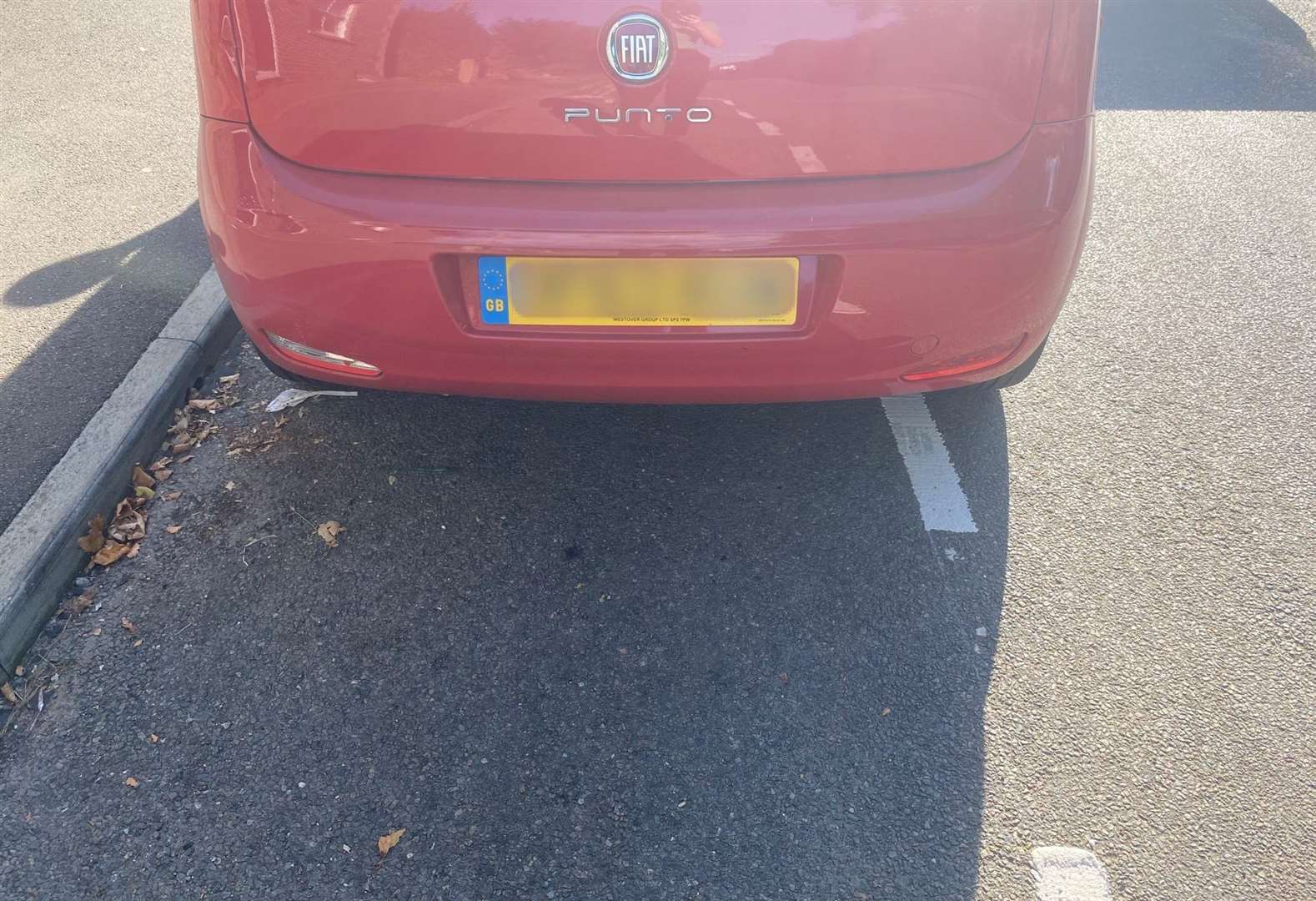 Even a Fiat Punto couldn't fit