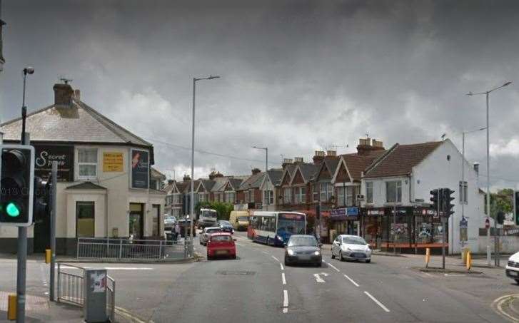 The incident happened near the Victoria traffic lights in Margate. Picture: Google Street View