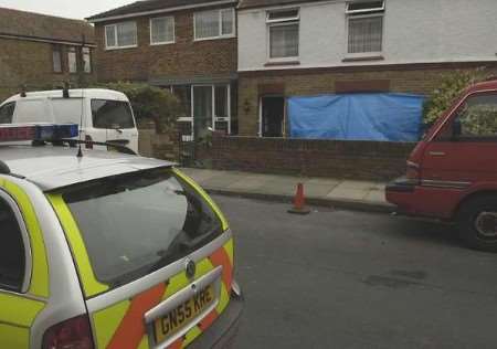 The house where the tragedy happened. Picture: MATT McARDLE