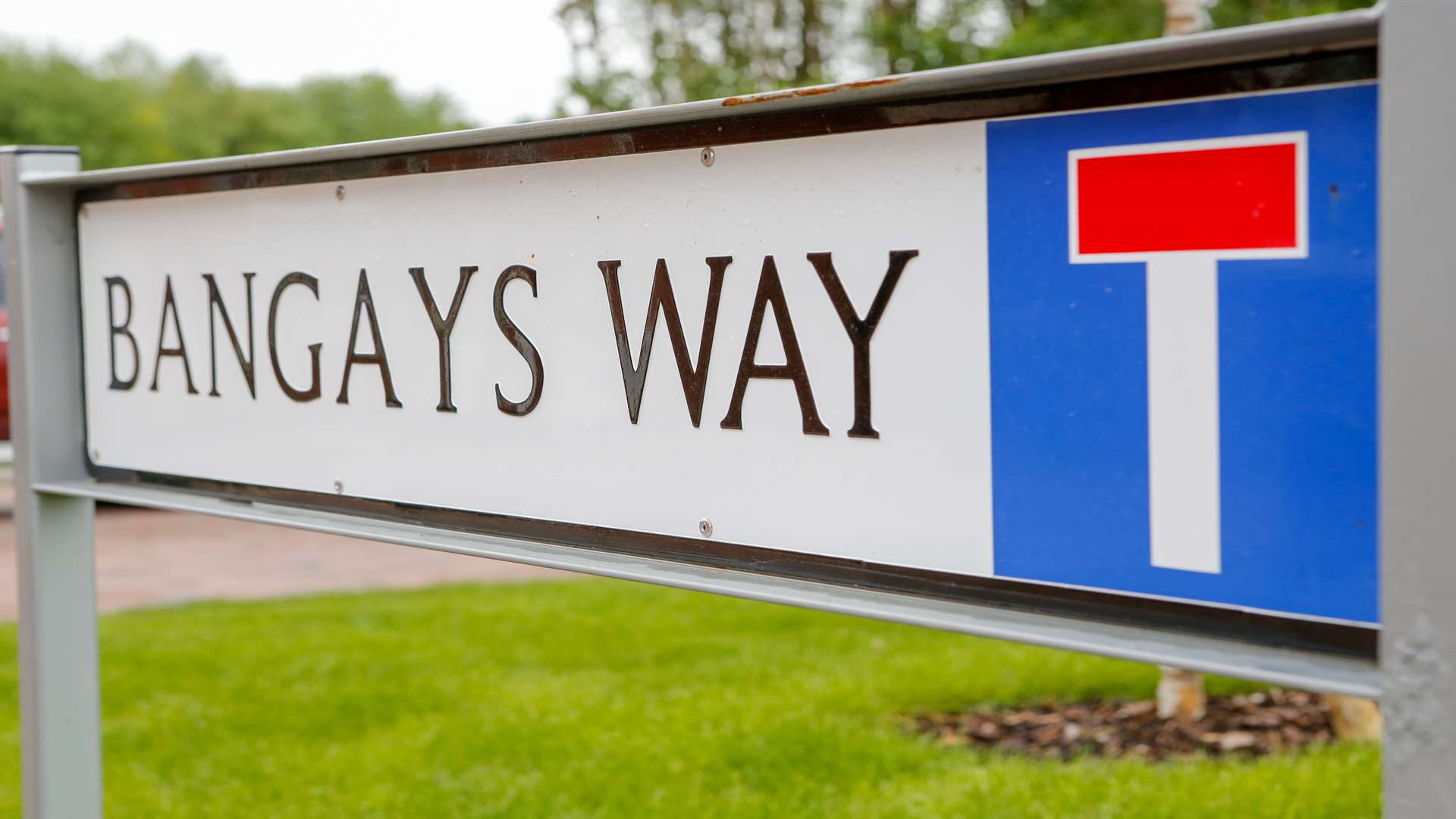 The Bangays Way street sign. Picture: Matthew Walker