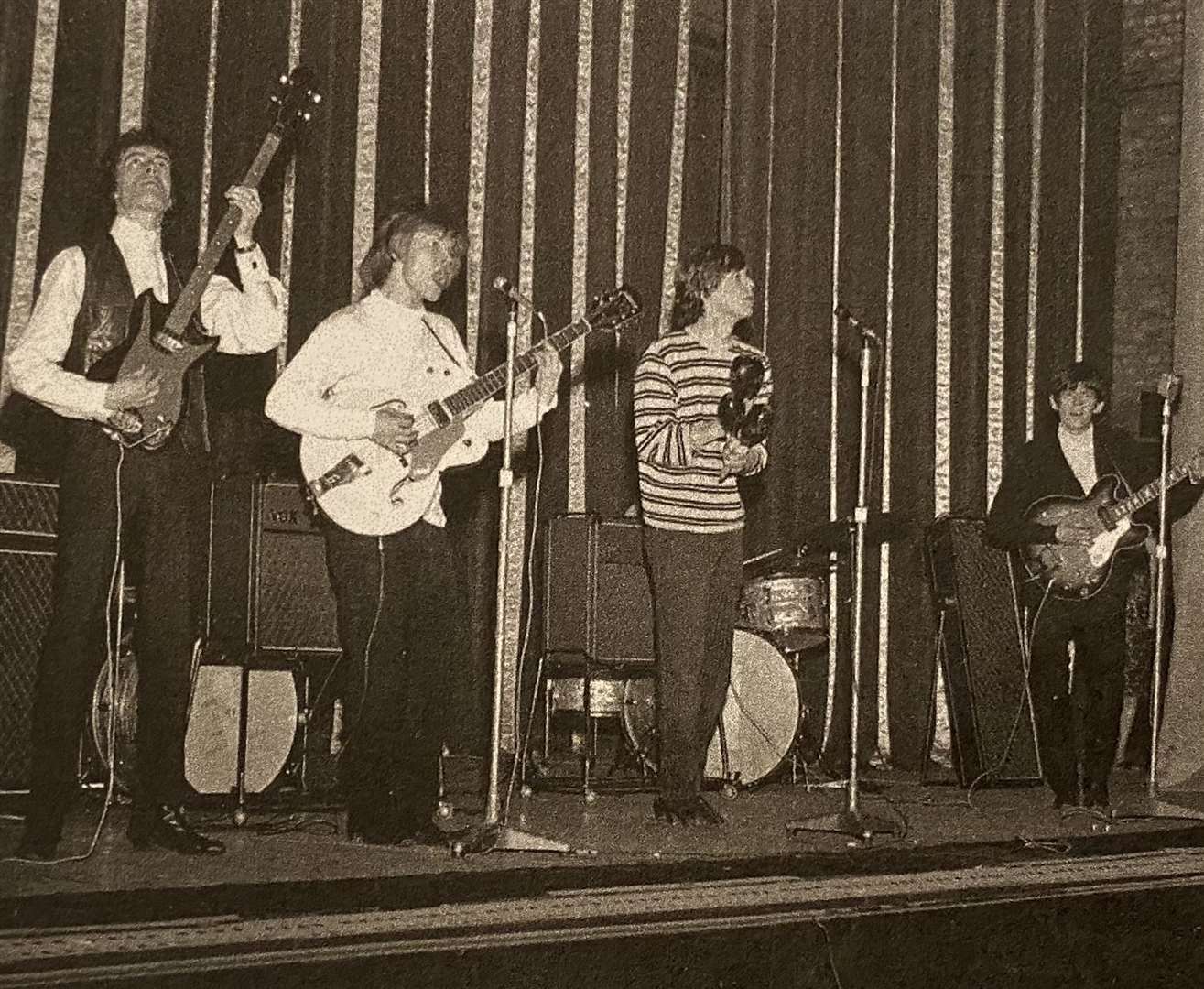 The Rolling Stones performing at the Odeon Cinema in Folkestone in 1964. The Sandgate Road venue is now home to Boots. Photo: Alan Taylor Lost Folkestone