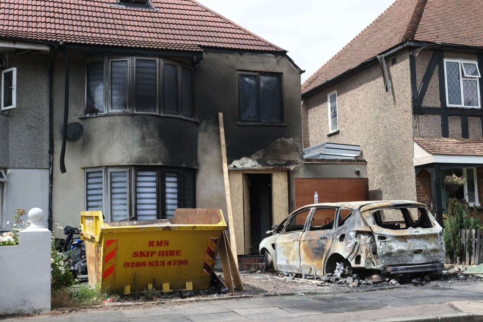 TikTok-star family The Smithy's have been targeted by arsonists Picture: UKNIP