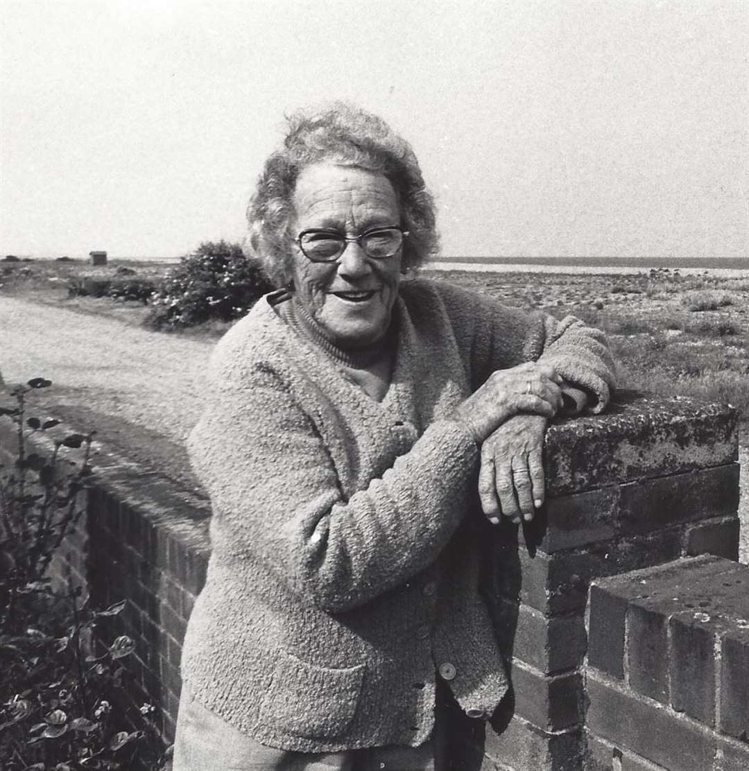 Gertrude Toland in her retirement years. Picture provided by Peter Sherred