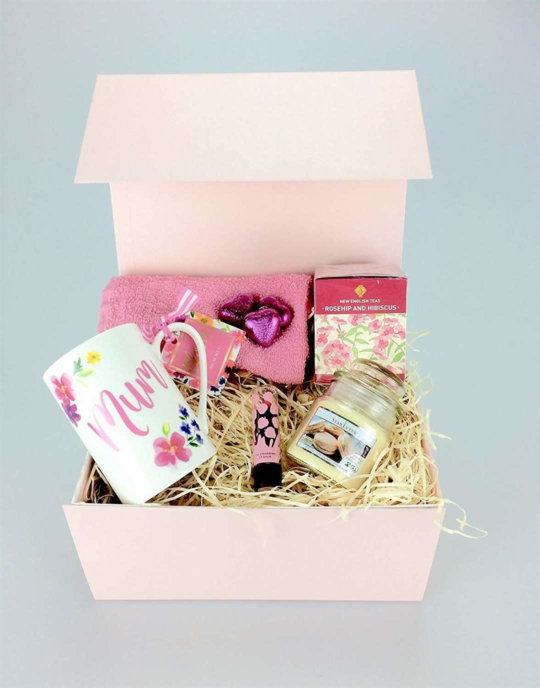 From lip balm to chocolate hearts, there is plenty for mum to choose from!