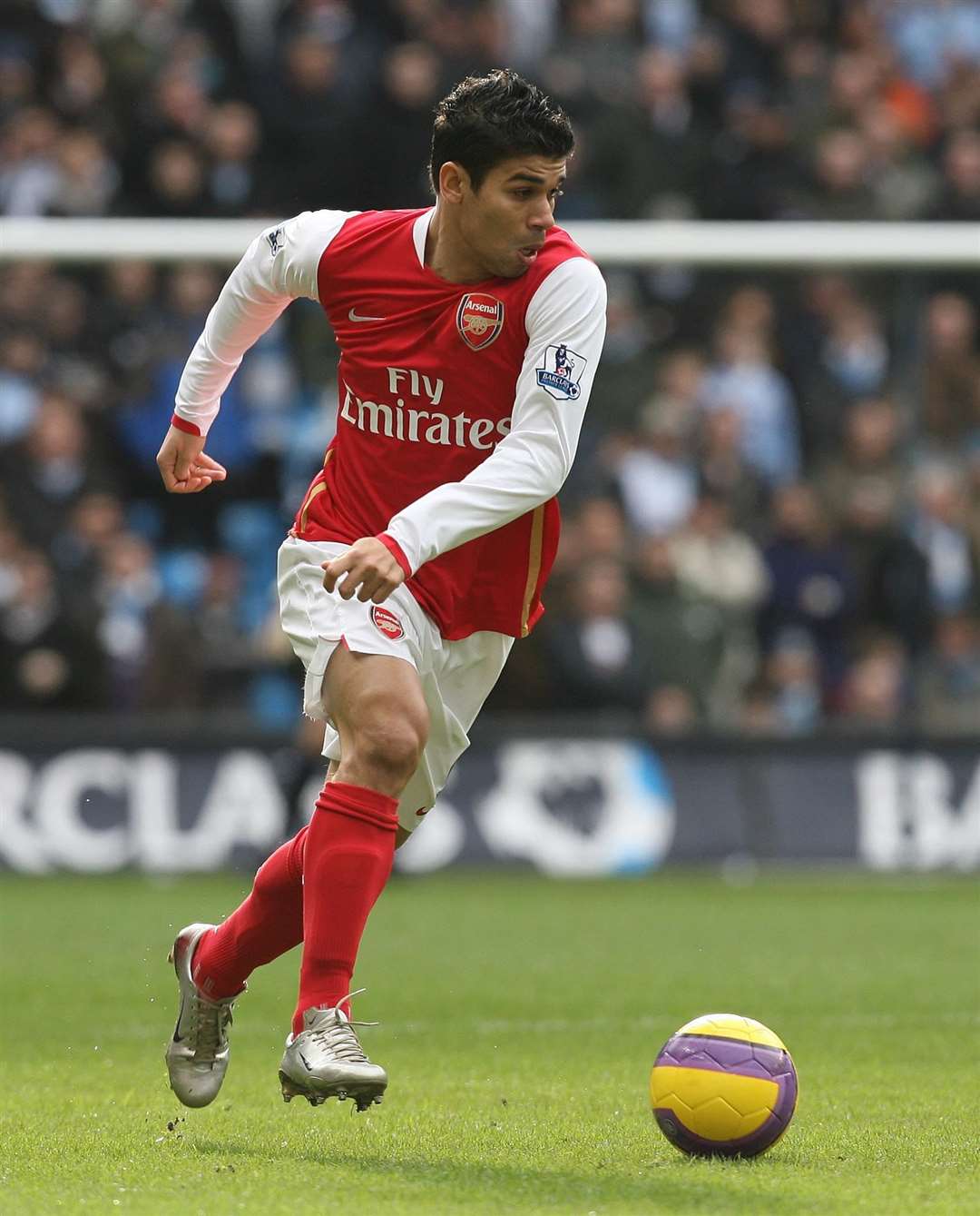 Eduardo in action for Arsenal Credit: Stuart MacFarlane / Arsenal Football Club