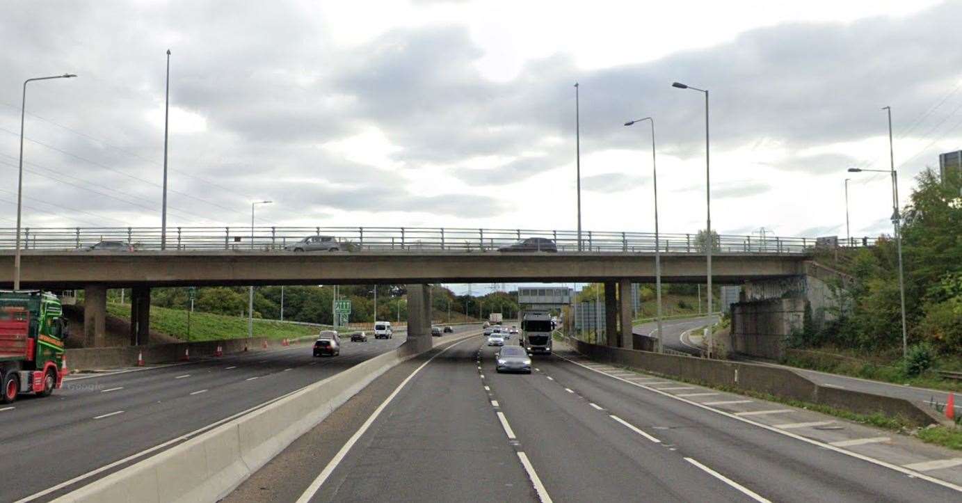 The A2 at the Bean Interchange junction with the B255 Bean Lane. Picture: Google