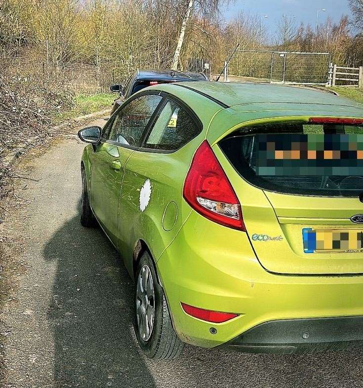 A Ford driver was spotted travelling at almost 100mph on A2 near Gravesend. Picture: Kent Police