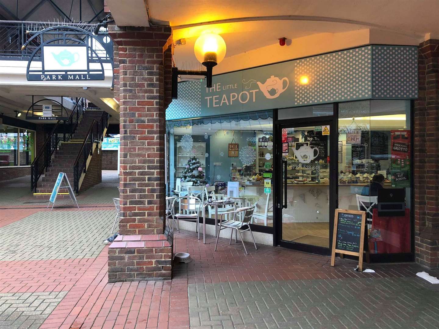 The Little Teapot in Park Mall Shopping Centre