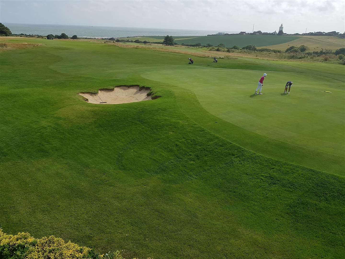 North Foreland Golf Club - the land which is now occupied by holes 10-18 and the short course were previously owned by Lord Northcliffe