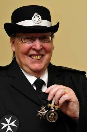 Denise Warman has been made a Serving Sister of the St John Ambulance for her work