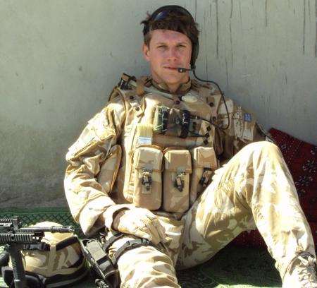 Pete Alexander, a policeman and officer, who has served in Afghanistan