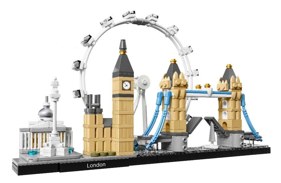 A Lego architecture display of London