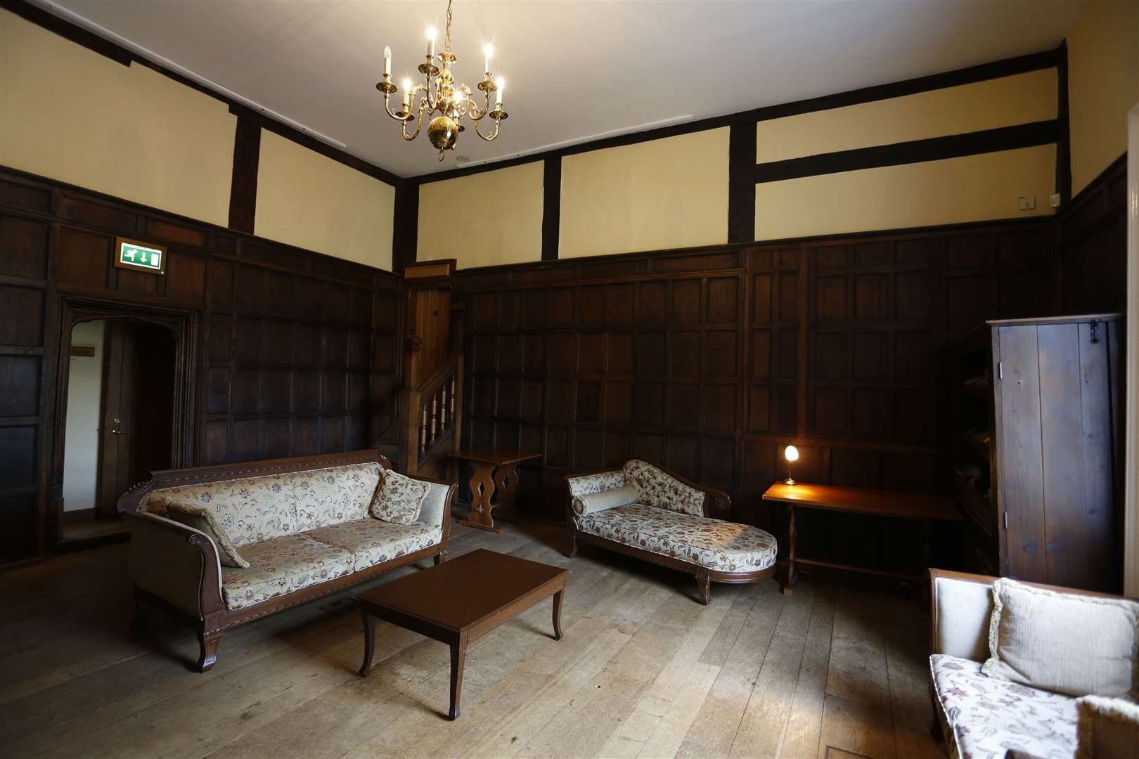 Heritage Open Day's give the public a chance to see the inside of Archbishop's Palace. Inside the Cranmer Room. Picture: Andy Jones. (4031750)