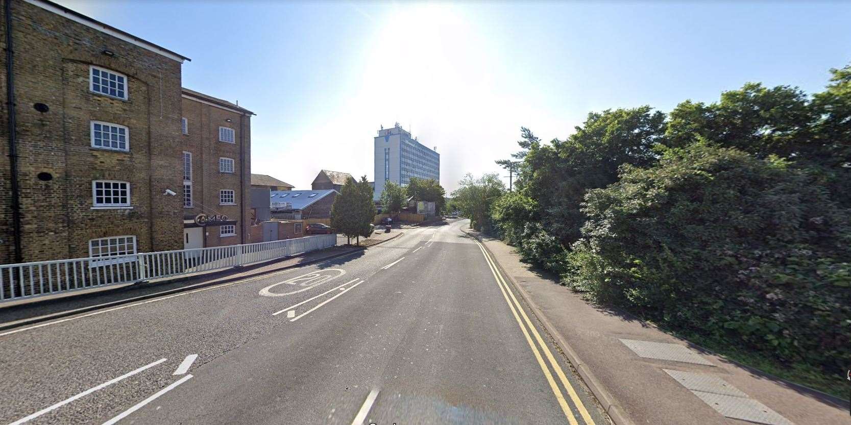 The incident happened on Station Approach, Ashford. Photo: Google Street View