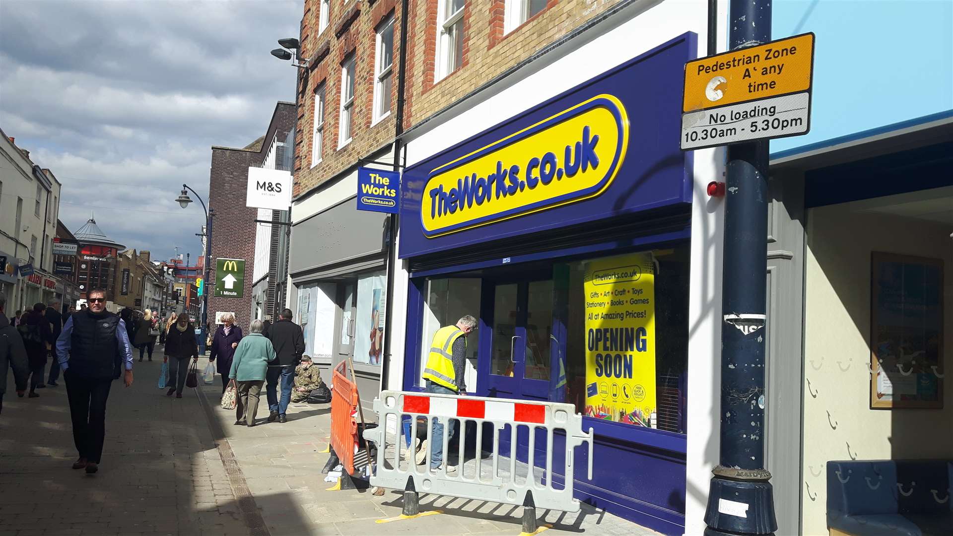 The Works is set to re-open in Week Street, Maidstone. (1292393)