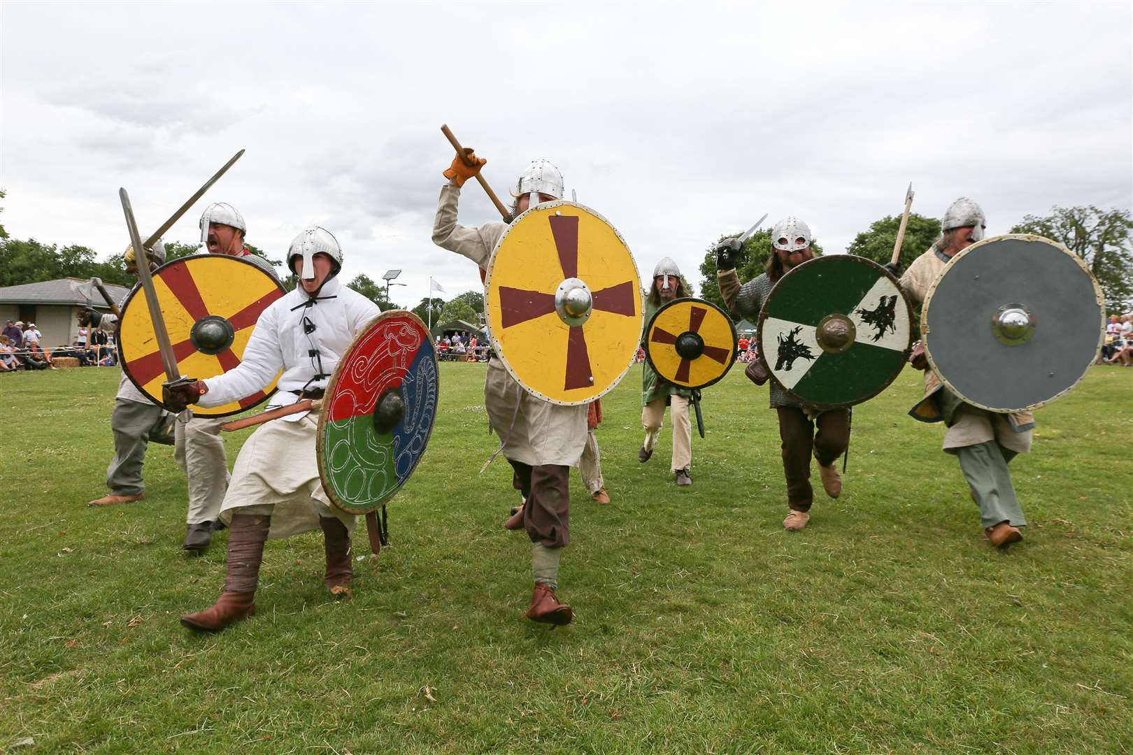 Hordes of Viking raiders plundered and pillaged Kent's monasteries and villages for decades