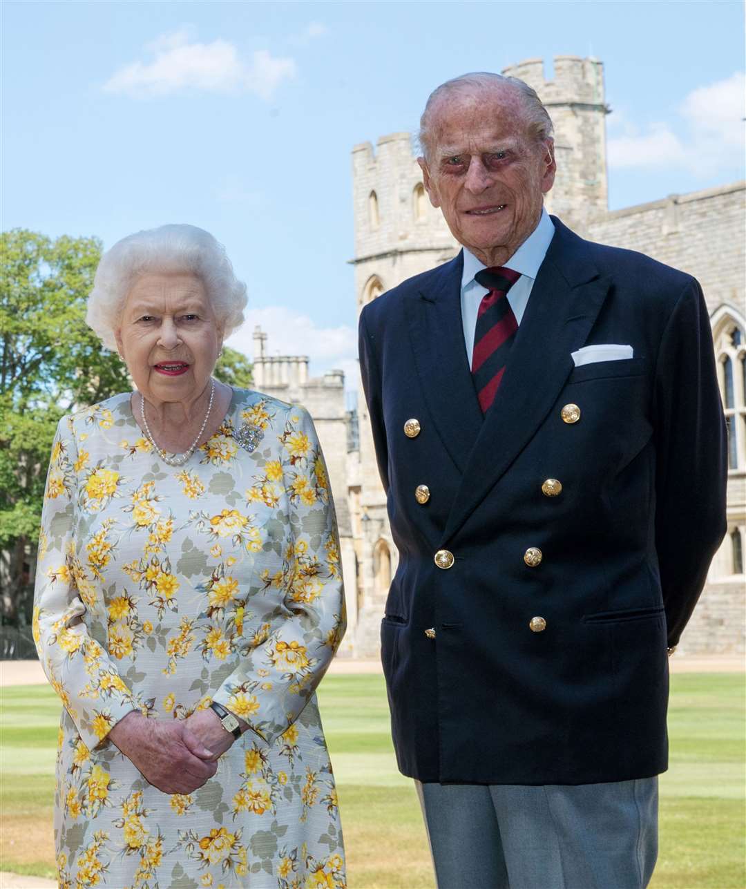 The Duke of Edinburgh and the Queen have been spending the latest lockdown at Windsor Castle (Steve Parsons/PA)