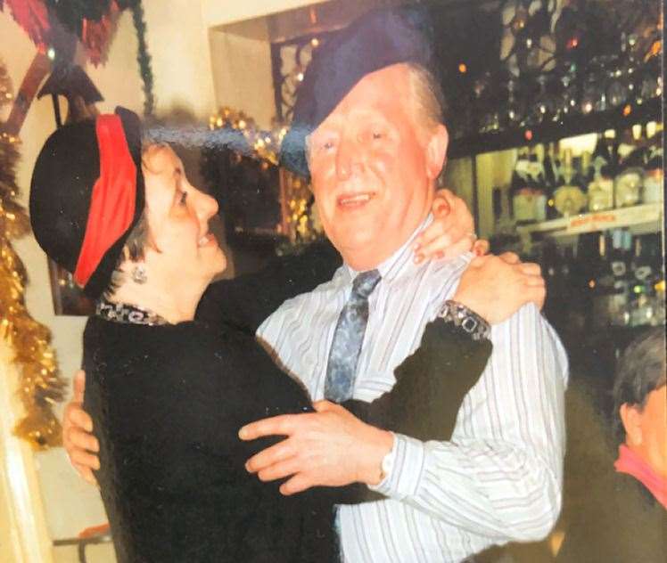 Albert and Pat Wickison were the landlords of the White Swan between 1969 and 1991. Picture: Lee Wickison / dover-kent.com