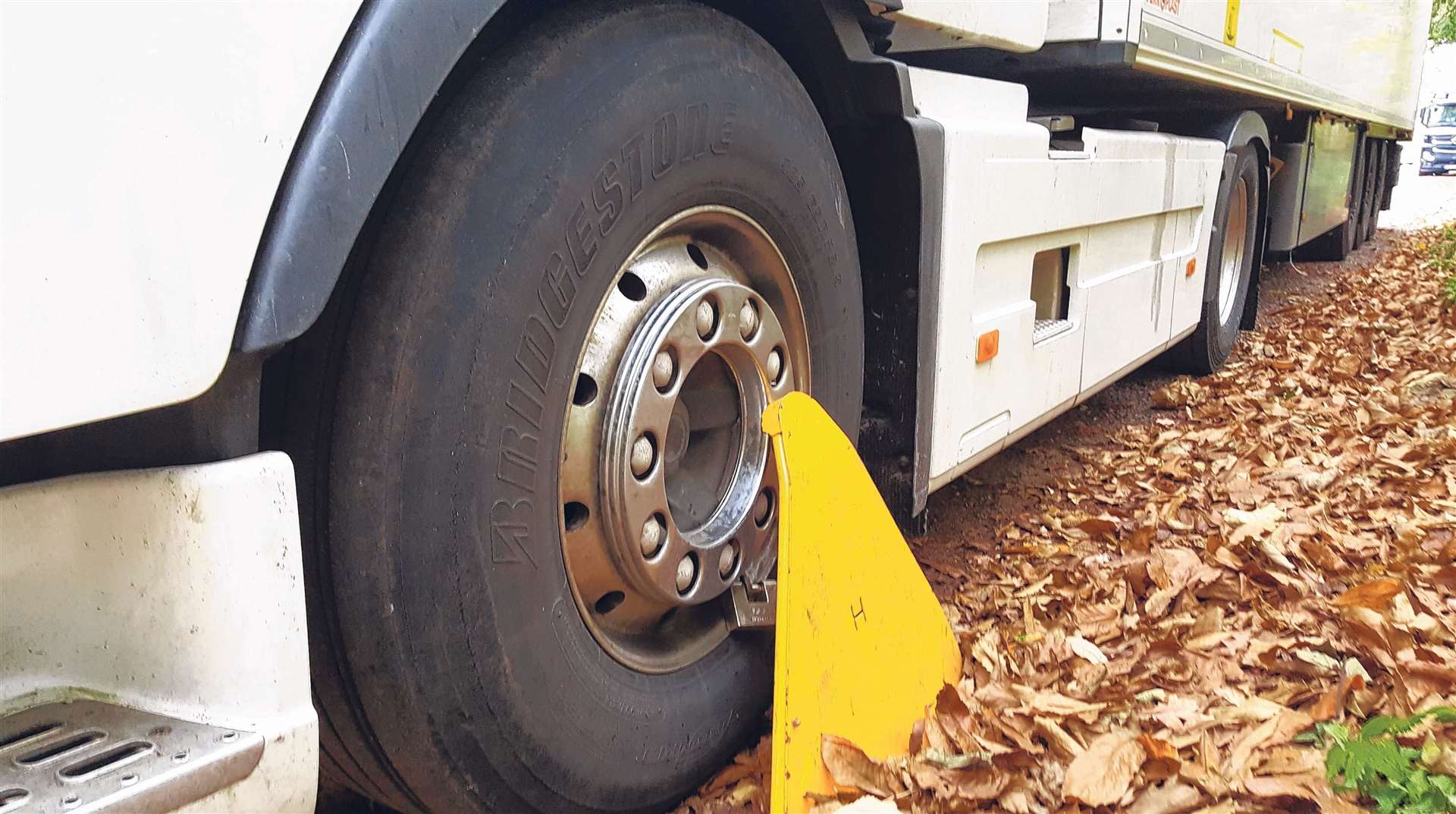 Hundreds of lorries have been clamped this year