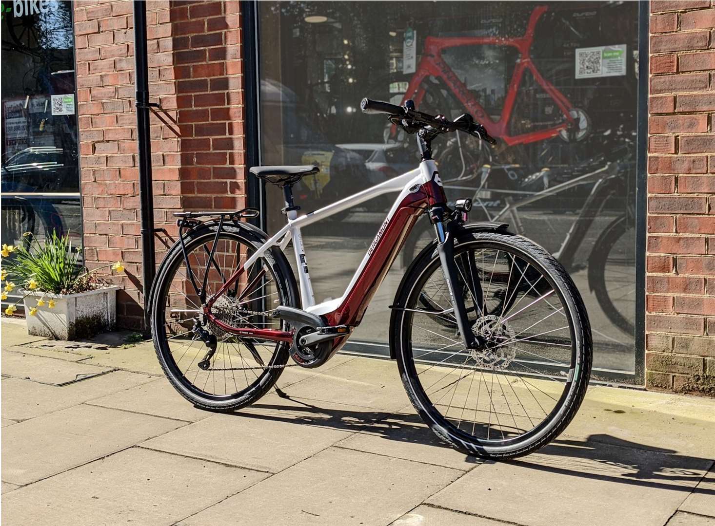 The Bergamont E-Horizon electric bike was stolen from the store. Picture: Mike Clampitt