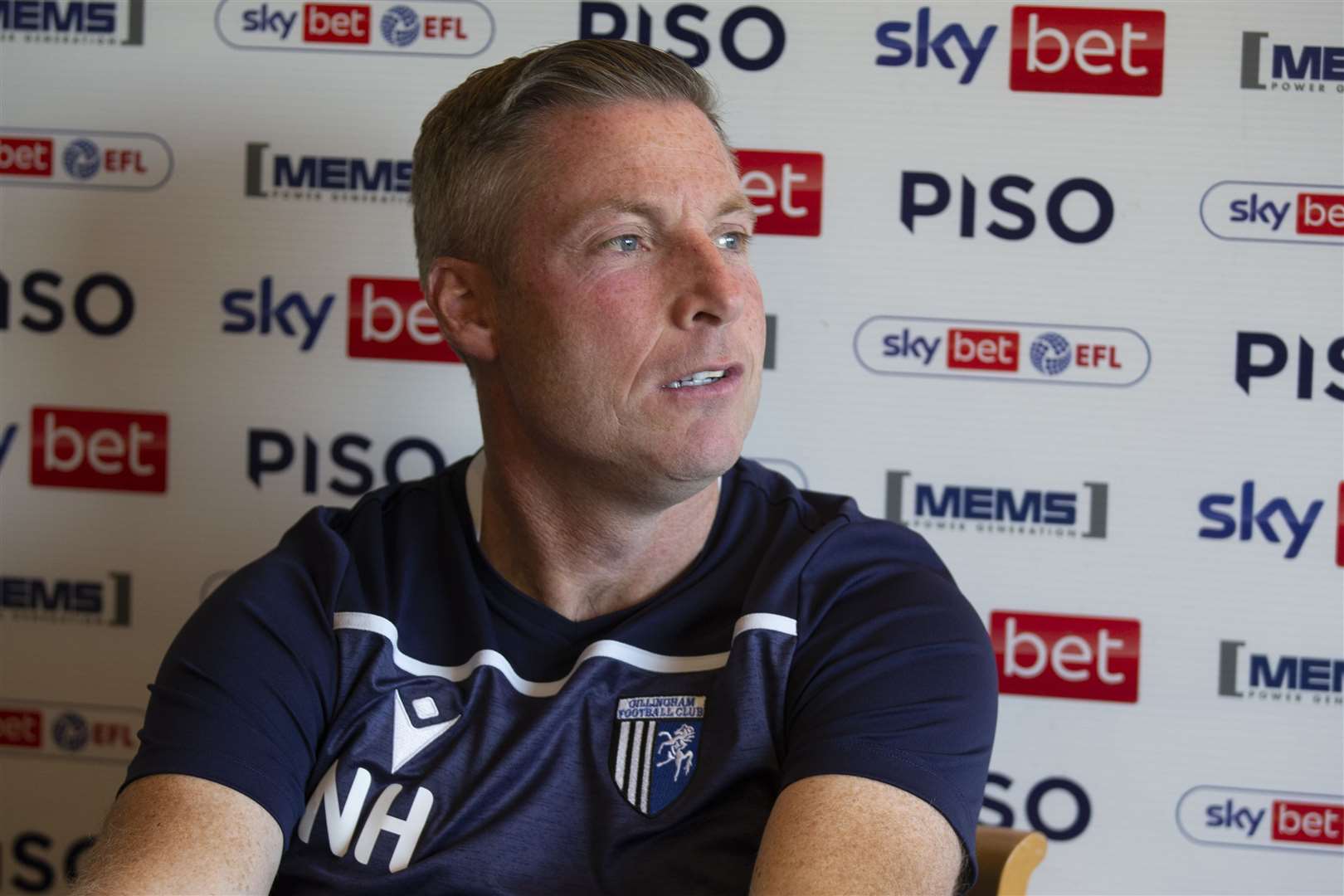 Gillingham manager Neil Harris wants his players to show some leadership Picture: Barry Goodwin