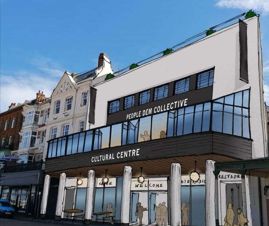 Plans to transform Primark into a cultural centre are among the projects being considered for a slice of the government funding. Picture: @greenpencil3d/People Dem Collective