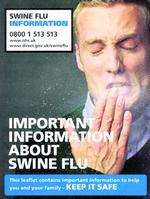 Government's swine flu poster