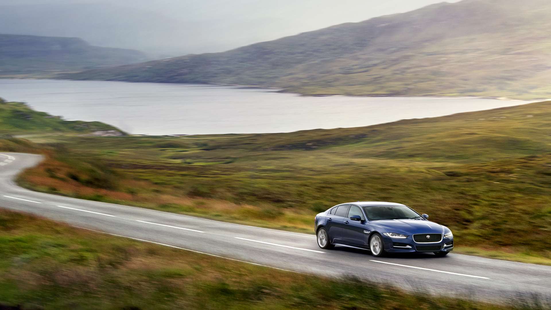 As well as being aesthetically pleasing, the XE delights dynamically, too