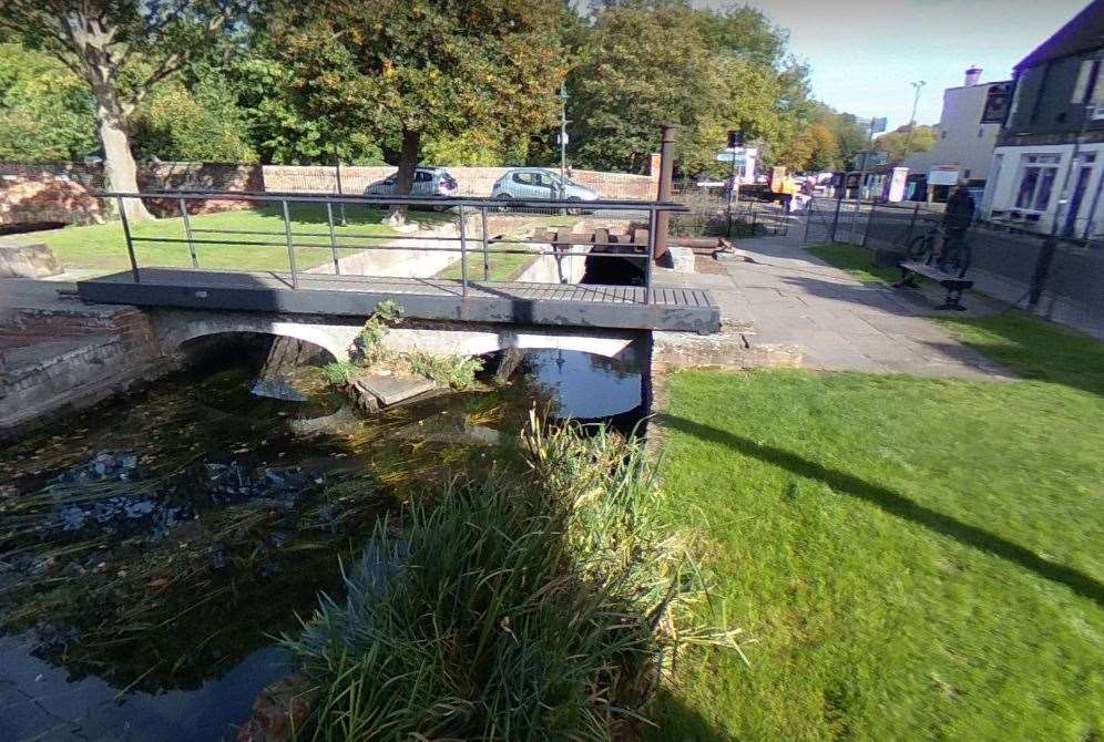 The man was pulled from the River Stour near the Millers Arms pub Pic: GoogleStreetView