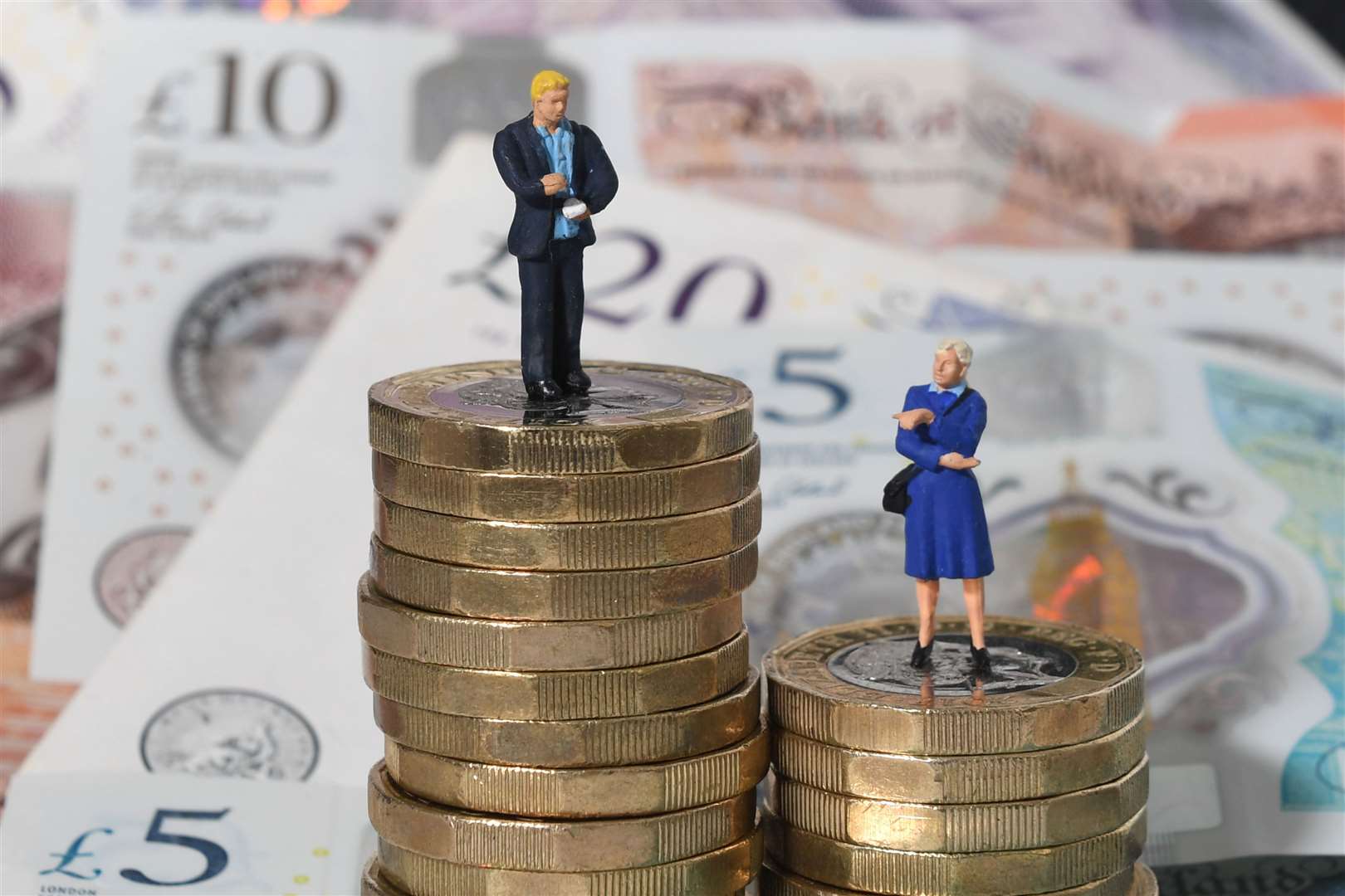 There are only 22 Kent companies where women earn more than men, out of a total 253 included in the report