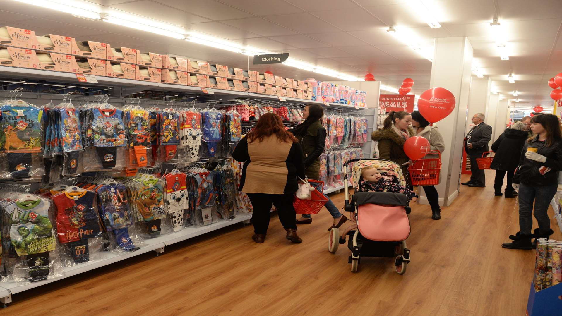 Inside the new Poundstretcher in Sheerness