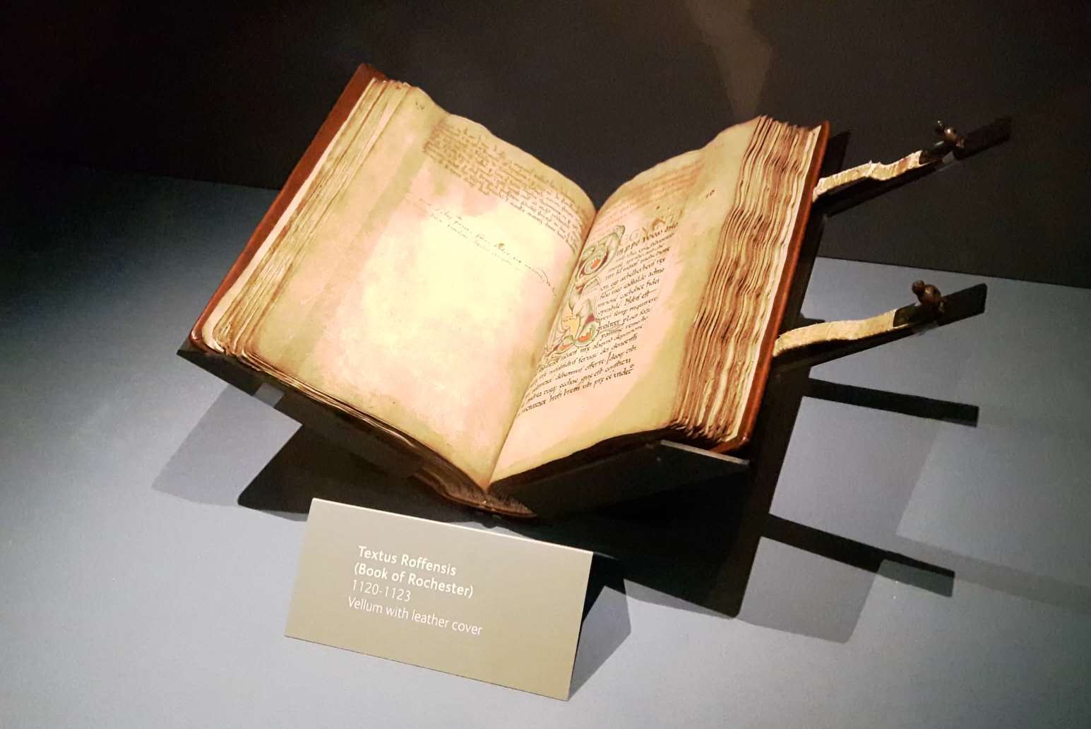 The Textus Roffensis was written by a scribe at Rochester Cathedral
