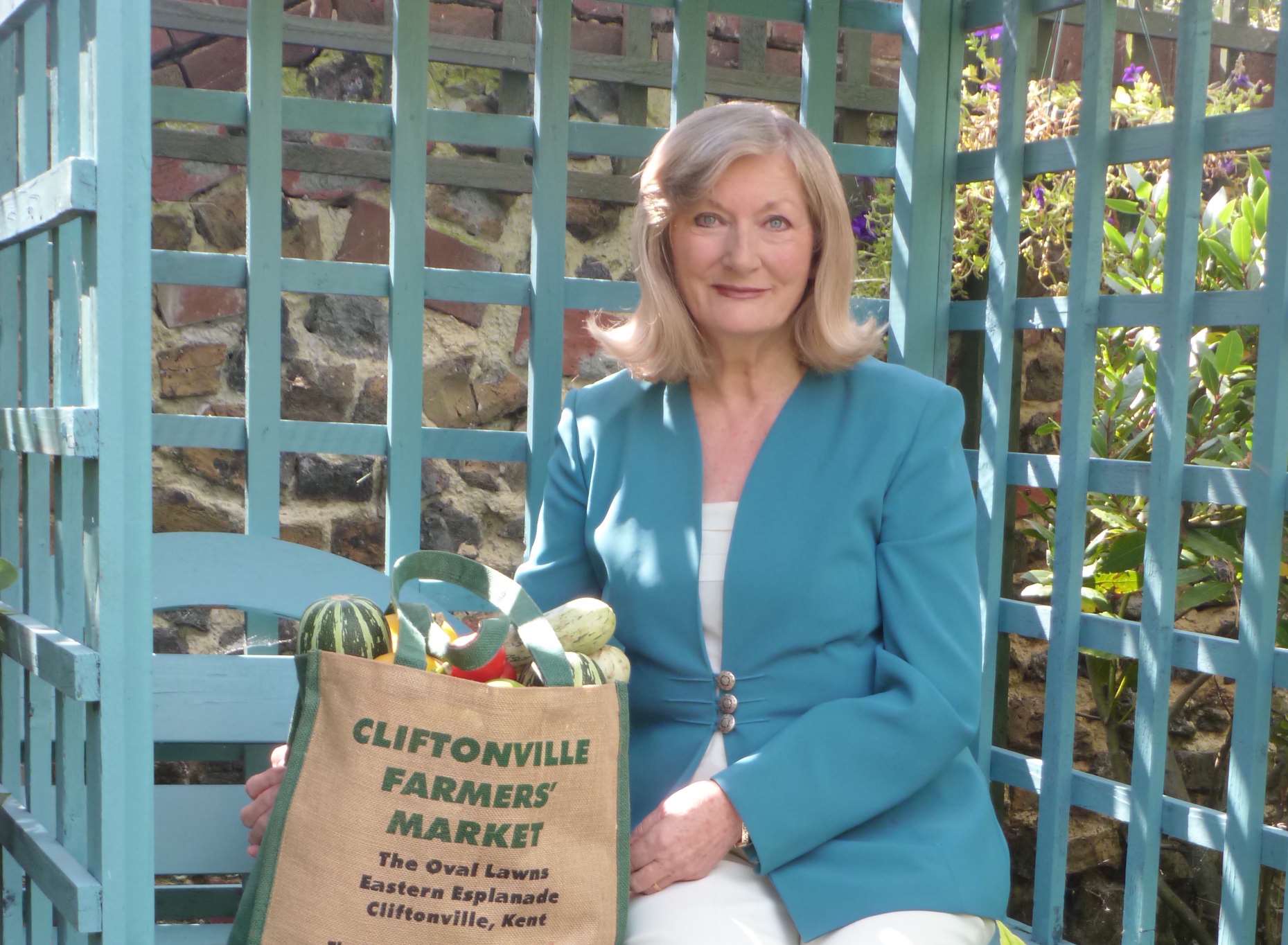 June Chadband of Cliftonville Farmers' Market