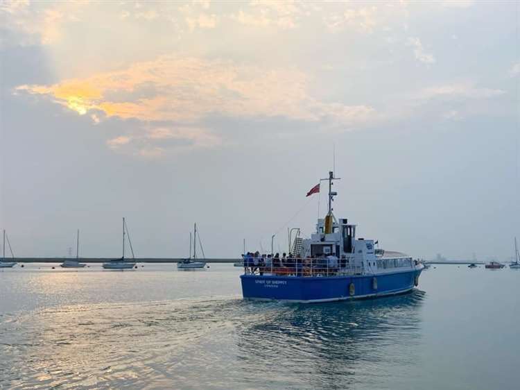 The former Spirit of Sheppey, which sailed from Queensborough to Southend up until 2020. Picture: Island Cruises