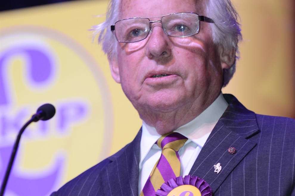 Roger Latchford, the UKIP leader on Kent County Council