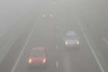 Drivers are warned to take extra care in the fog